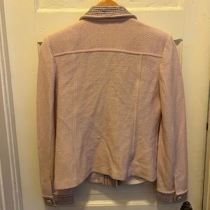St. John pale pink blazer size 4